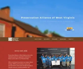 Pawv.org(Historic Preservation in our Mountain State) Screenshot