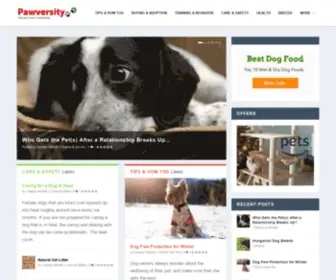 PawVersity.com(Resources for dog and cat lovers) Screenshot