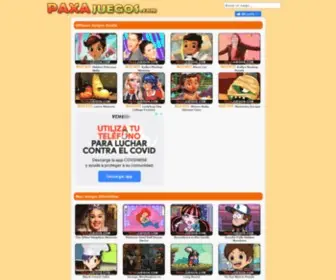 Paxajuegos.com(Juegos gratis y divertidos online en) Screenshot