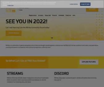 Paxaustralia.com(PAX AUS) Screenshot