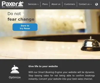 Paxer.com(Sistema de gesti) Screenshot