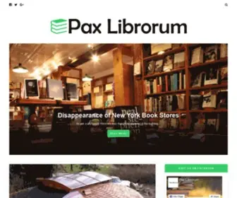 Paxlibrorum.com(Timeless Classics Reborn) Screenshot