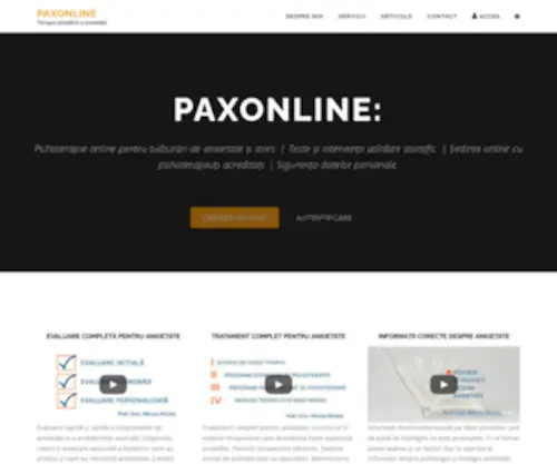 Paxonline.ro(PAX) Screenshot