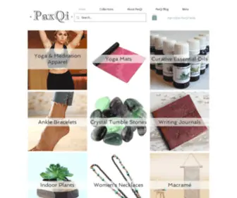 Paxqi.com(Lifestyle Products) Screenshot