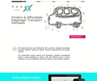 Paxsystems.co.uk(Pax Systems) Screenshot