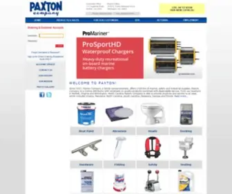 Paxtonco.com(Paxton Company) Screenshot