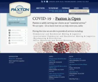 Paxton.com(Paxton) Screenshot
