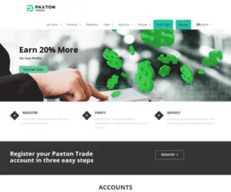 Paxton.trade(Paxton Trade) Screenshot