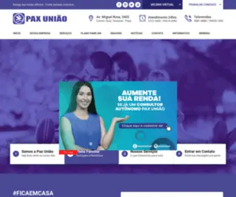 Paxuniao.com(Pax União) Screenshot