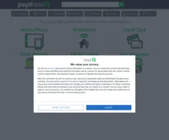 Pay-IT-Less.co.uk(Compare prices and save on your online shopping) Screenshot