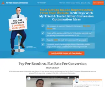 Pay-Per-Result-Conversion.com(Pay-Per-Result Conversion Optimisation) Screenshot