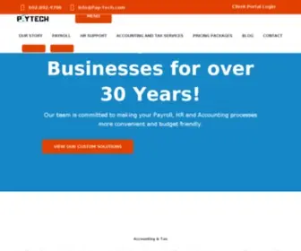 Pay-Tech.com(Home Page PayTech) Screenshot