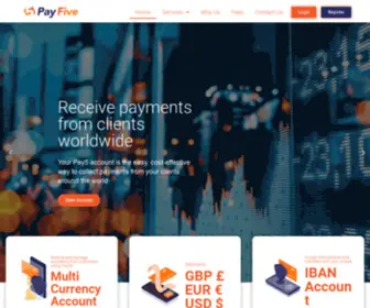 Pay5.com(The Smart Banking Choice) Screenshot