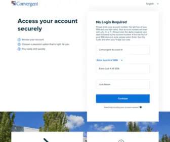 Payconvergent.com(Payconvergent) Screenshot