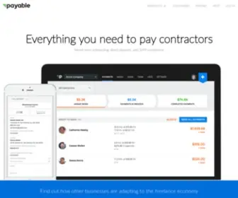 Payable.com(Contractor Payments) Screenshot