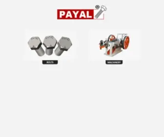 Payalbolt.com(Bolts Manufacturers) Screenshot