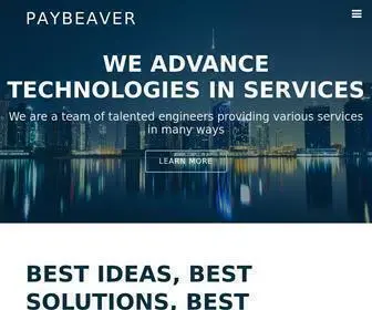 Paybeaver.com(崭新支付系统) Screenshot