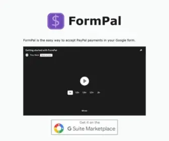 Paybyform.com(Take payments in your Google form) Screenshot