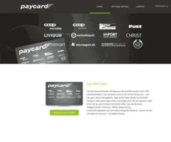 Paycard.ch(paycard) Screenshot