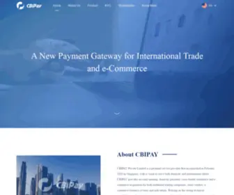 Paycbi.com(Professional cross border financial service provider) Screenshot