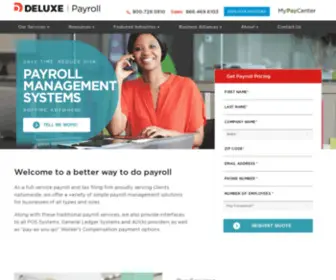 Paycepayroll.com(Payroll Services Maryland) Screenshot