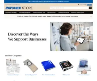 Paychexstore.com(Paychex store) Screenshot