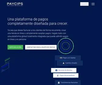 Paycips.com(Inicio) Screenshot