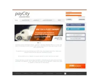 Paycity.co.za(Pay traffic fines and renew car licence online) Screenshot