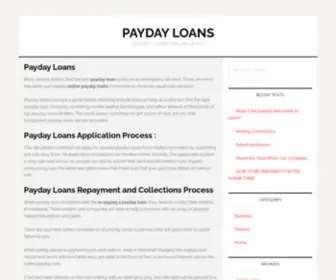 Payday-Loans.us.org(Payday Loans Online Blog) Screenshot