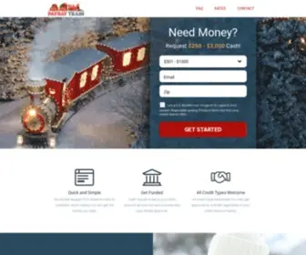 Payday-Train.com(Quick & Easy online process for Cash Loans) Screenshot