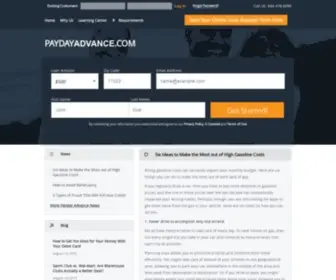 Paydayadvance.com(PaydayAdvance) Screenshot