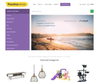 Paydaydeals.com.au(Up To 70% Off Shopping Deals) Screenshot