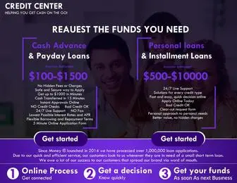 PaydayloanjYd.com(Our online payday loan application) Screenshot