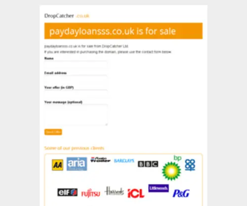 Paydayloansss.co.uk(Paydayloansss) Screenshot
