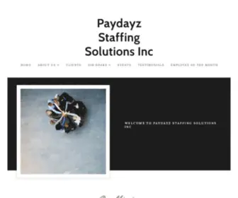 Paydayzstaffing.com(Paydayz Staffing Solutions) Screenshot