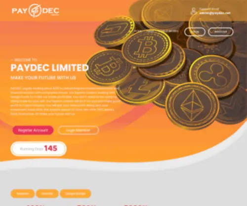 Paydec.net(Paydec limited) Screenshot