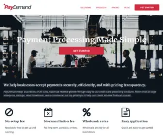 Paydemand.com(PayDemand) Screenshot