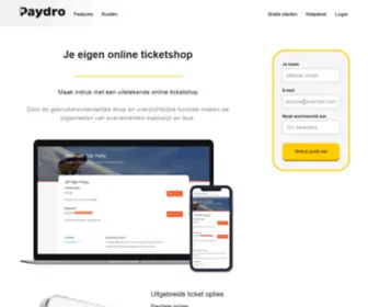 Paydro.com(Paydro) Screenshot
