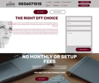 Payeft.co.za(EFT Payments Pay Out Solutions) Screenshot