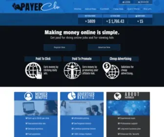 Payerclix.com(Payerclix-Earn From Home) Screenshot