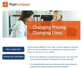 Payercompass.com(Payer Compass) Screenshot