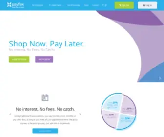 Payflex.co.za(Payflex offers an online payment gateway solution to South African merchants) Screenshot