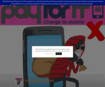 Payforitsucks.co.uk(Payforit Sucks) Screenshot