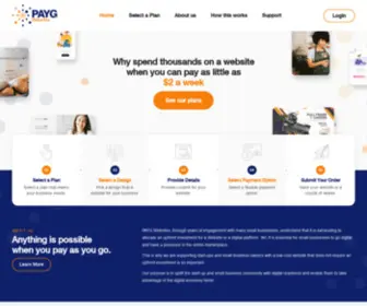 Payg.website(Payg website) Screenshot