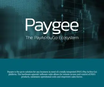 Paygee.com(The PayAsYouGo Ecosystem) Screenshot