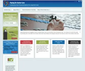 Payingforseniorcare.com(Payment Options & Financial Assistance for Senior Care) Screenshot