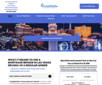 Payitforwardlending.com(Mortgage Broker in Las Vegas Nevada) Screenshot