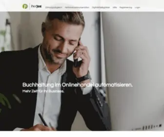 Payjoe.de(Buchhaltung im Onlinehandel einfach gemacht) Screenshot