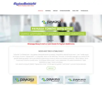 Paykasadestek.net(Paykasa satın al) Screenshot