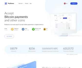 Paykassa.pro(Accept Bitcoin Payments instantly) Screenshot